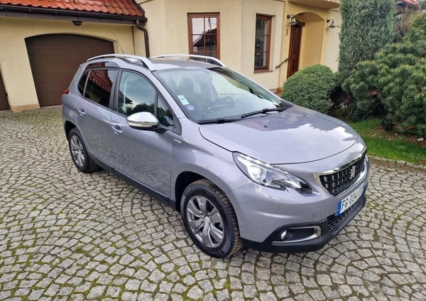 Peugeot 2008 cena 49999 przebieg: 43000, rok produkcji 2018 z Bieruń małe 326